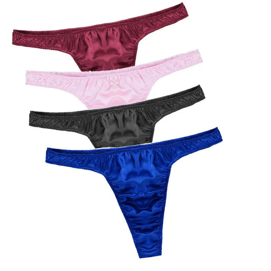 G-String Satin Volanté Homme - Taille Basse Sexy M-XL - Nos Petits KIFF