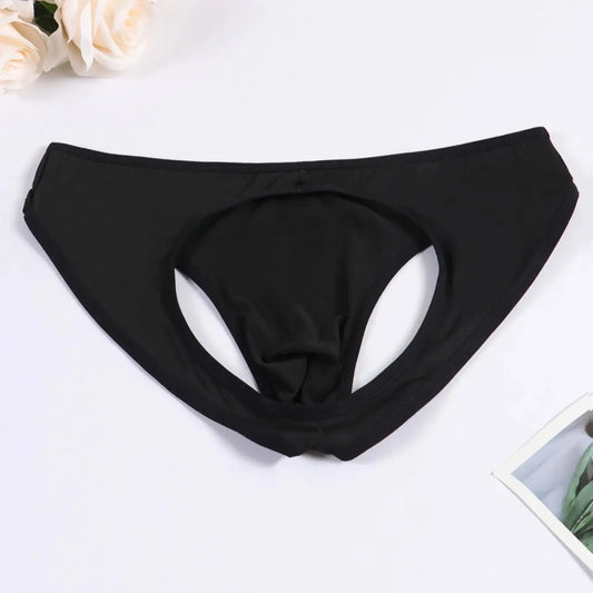 Slip Homme Imprimé Nœuds Ajourné - Poche Bombante M-XL - Nos Petits KIFF