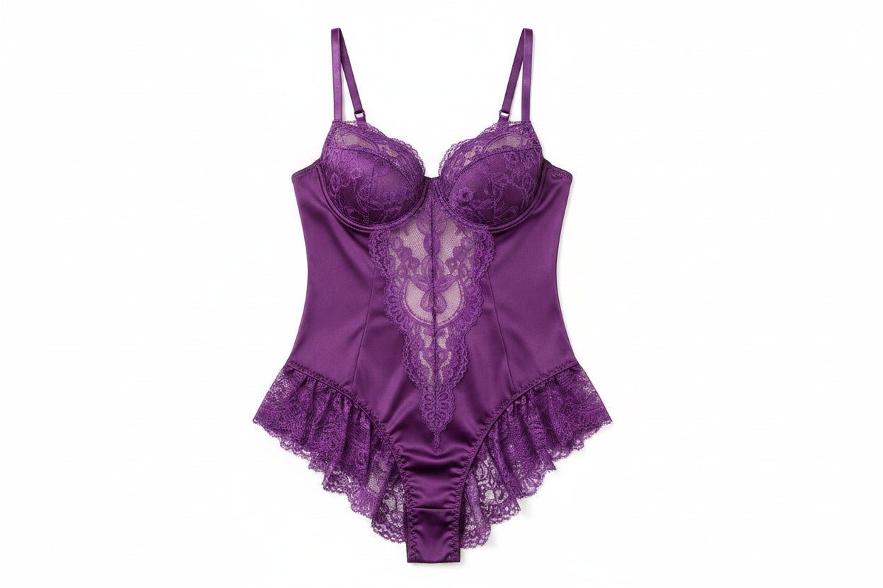 Sexy Lingerie for Women Sexy Waist-Shaping One-Piece Dress Lace Patchwork Backless Dress Bodysuit for Women Corset for Women