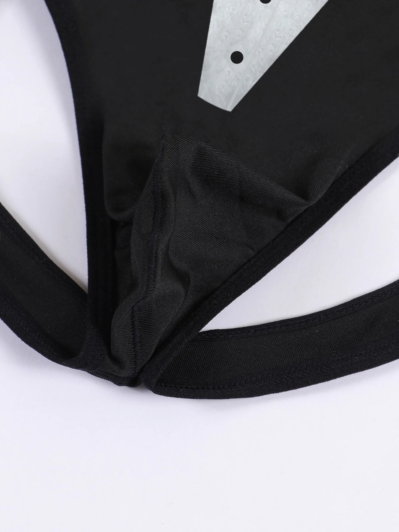Slip Homme Imprimé Nœuds Ajourné - Poche Bombante M-XL - Nos Petits KIFF