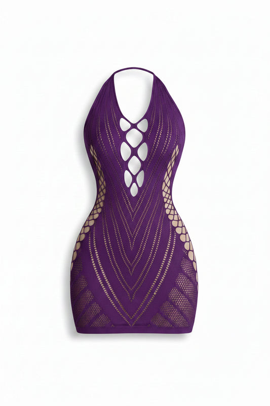 Robe lingerie femme — Transparente & moulante sans bretelles