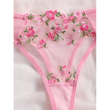 Ensemble Brassière & Culotte Dentelle Coloré — S-XL