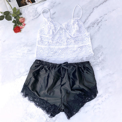 Ensemble Lingerie Dentelle Deux Pièces — S-L