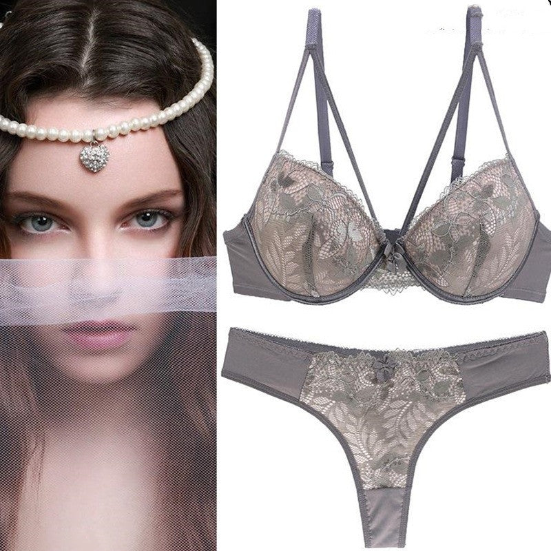 Brassière Dentelle Sexy Sans Épaulettes — Bonnet B-F