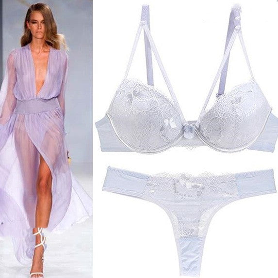 Brassière Dentelle Sexy Sans Épaulettes — Bonnet B-F
