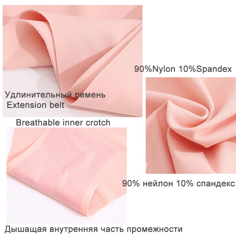 FINETOO 2PCS/Set Women Seamless Panties Lingerie M-XXL Breathable Woman Underwear Sexy Femme Underpants Girls Panty Plus Size