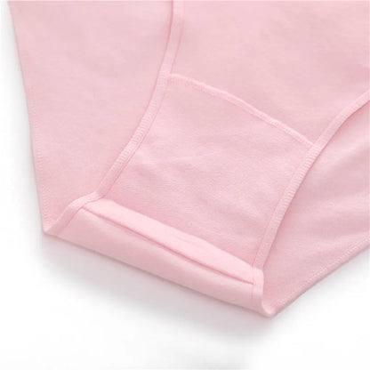 Culotte femme coton doux mi-taille — Dentelle sexy grande taille M à 2XL