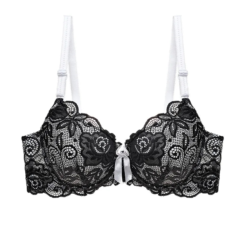 Ensemble Lingerie Push-Up Rose Grande Taille - Soutien-gorge & String - Nos Petits KIFF