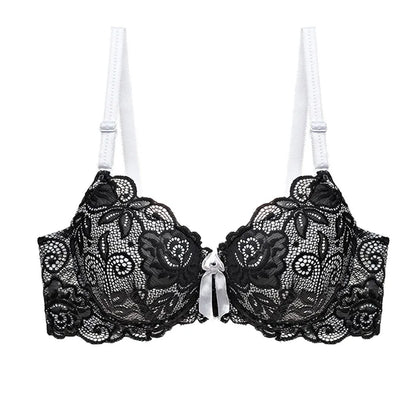 Ensemble Lingerie Push-Up Rose Grande Taille - Soutien-gorge & String - Nos Petits KIFF