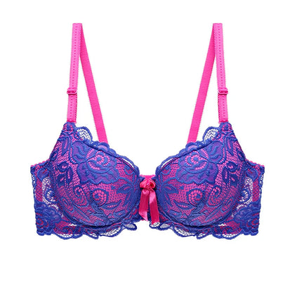 Ensemble Lingerie Push-Up Rose Grande Taille - Soutien-gorge & String - Nos Petits KIFF