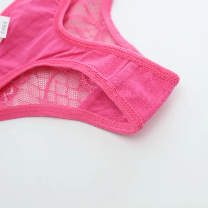 Thong femme coton T-back — G-string sexy confortable couleur unie