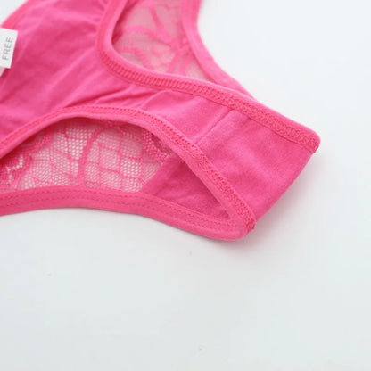 Thong femme coton T-back — G-string sexy confortable couleur unie