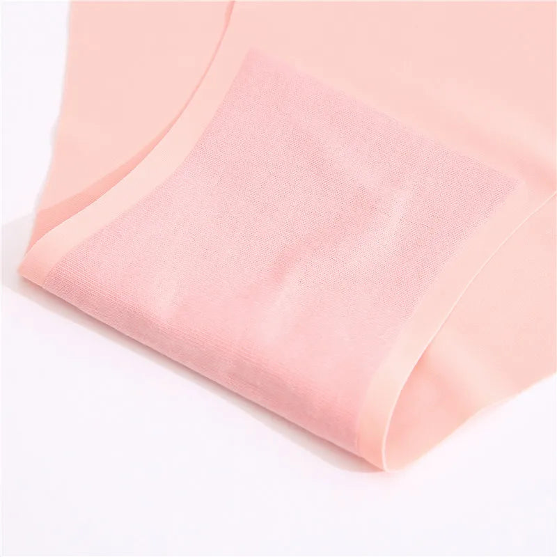 FINETOO 2PCS/Set Women Seamless Panties Lingerie M-XXL Breathable Woman Underwear Sexy Femme Underpants Girls Panty Plus Size