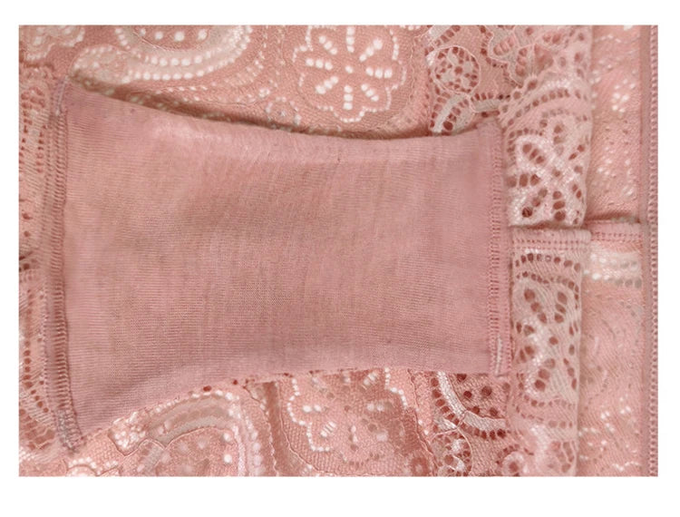 Culotte femme dentelle florale — Imprimé sexy taille mi-haute