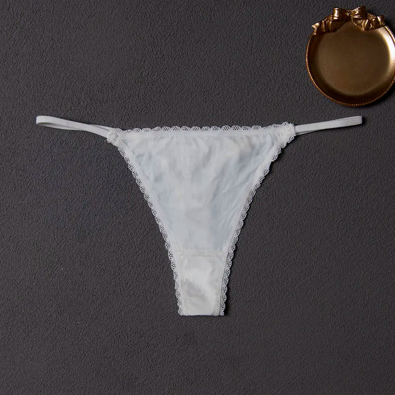 Tanga femme volants — G-string sans coutures taille basse sexy