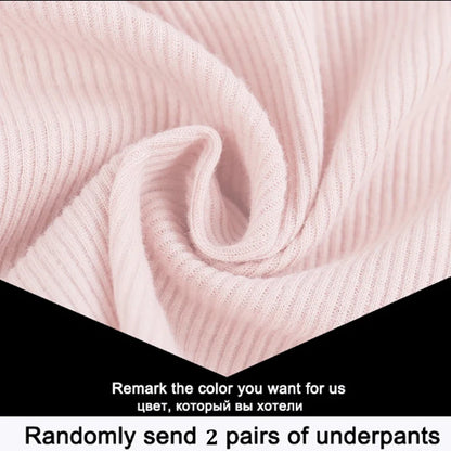 FINETOO 2PCS/Set Sexy M-XL Women Cotton G-String Underwear Low Waist Panties Femme Panties Underpant Girl T-back Thong Lingerie