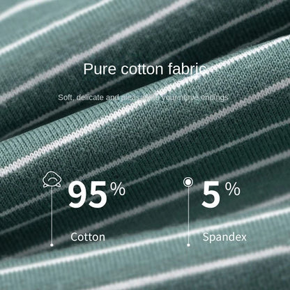 Boxer Coton Rayé U-Convex Plus Size - L à 6XL - Nos Petits KIFF