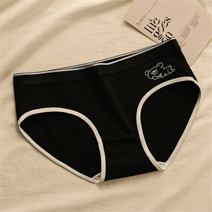 Culotte femme sans coutures — Confort respirant taille mi-haute