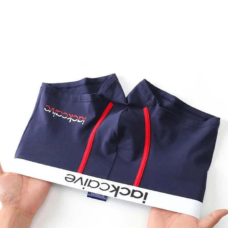 1 Pcs Underwear Men's Boxer Shorts Sexy Panties Cotton Boxers Man Underpants Male Shorts Homme U Convex Lingerie Wholesale Lots