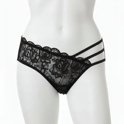 Thong femme transparent — Taille basse sexy sans coutures