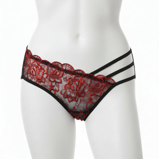 Thong femme transparent — Taille basse sexy sans coutures