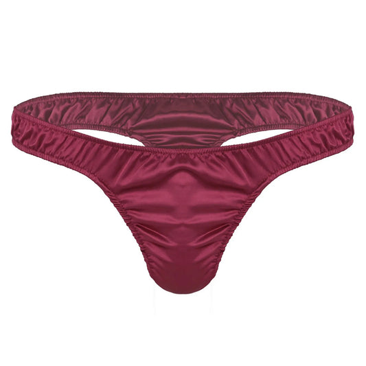 G-String Satin Volanté Homme - Taille Basse Sexy M-XL - Nos Petits KIFF