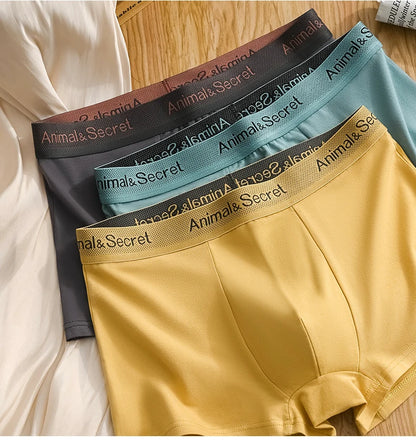 1 Pcs Underwear Men's Boxer Shorts Sexy Panties Cotton Boxers Man Underpants Male Shorts Homme U Convex Lingerie Free Shipping