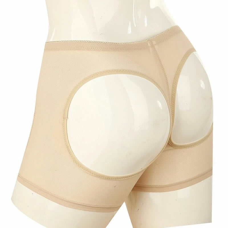 Gaine gainante femme taille haute — Contrôle ventre et fessier ajourée
