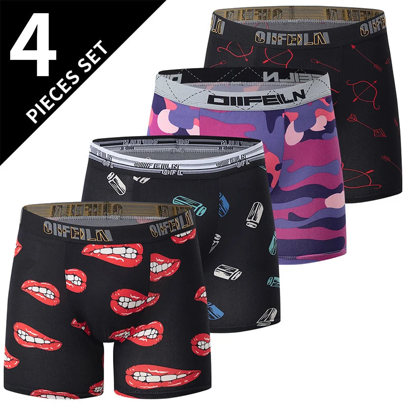 Lot Shorts Longs Boyshort Sport - Respirants M-XL - Nos Petits KIFF