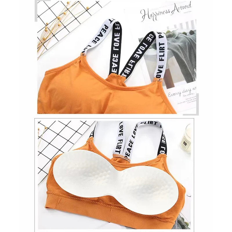 Brassière sport push-up — Yoga & Fitness