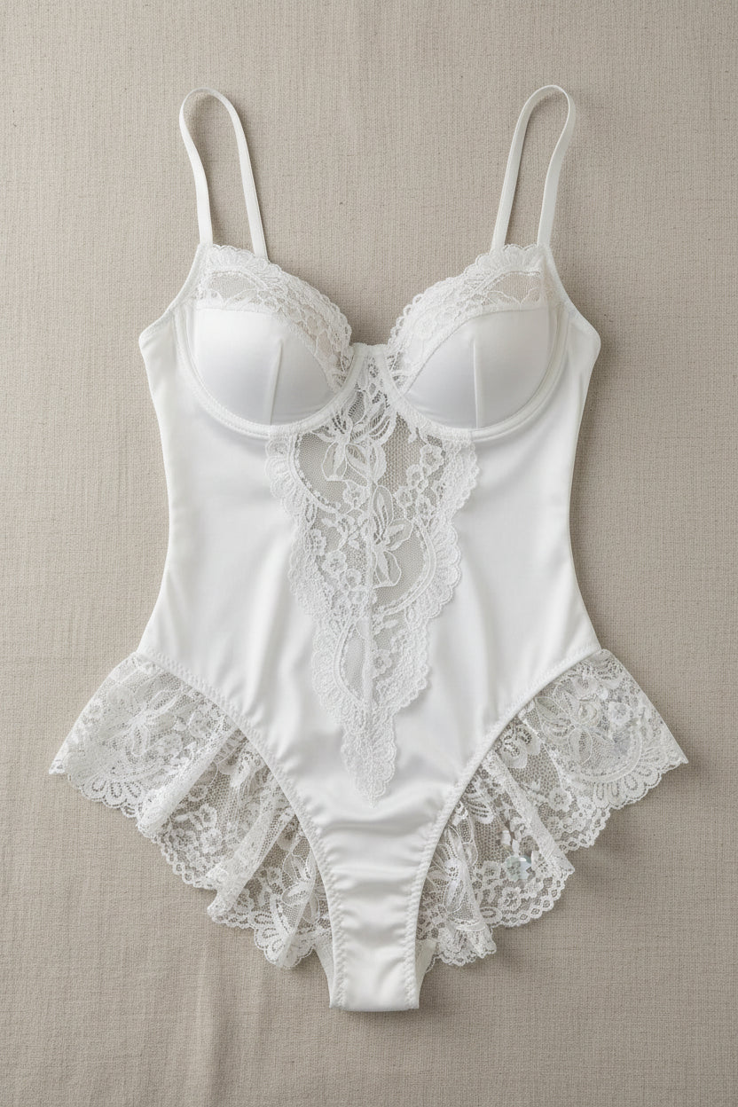 Sexy Lingerie for Women Sexy Waist-Shaping One-Piece Dress Lace Patchwork Backless Dress Bodysuit for Women Corset for Women