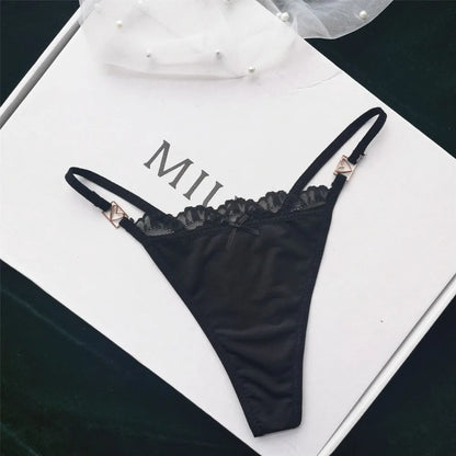 G-string léopard T-back taille basse — S-XL