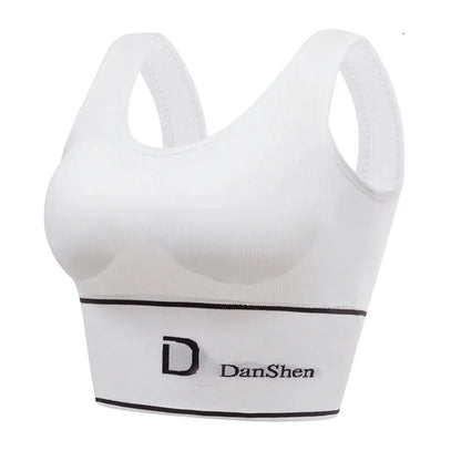 Brassiere sport sans armatures debardeur gainant S-XL