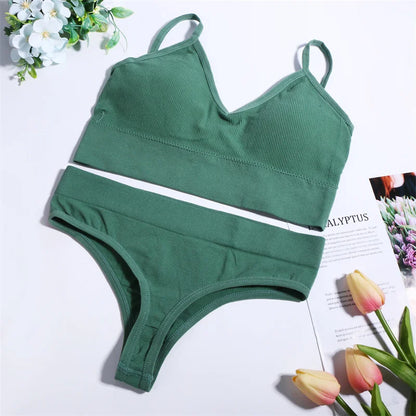 Ensemble Brassiere & Culotte Sport Seamless - 2 Pièces M-L - Nos Petits KIFF