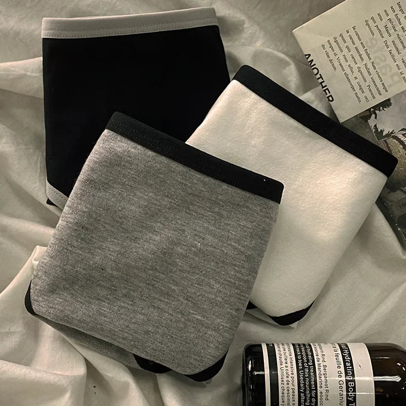 Culotte femme coton style japonais — Taille mi-haute sans coutures respirante