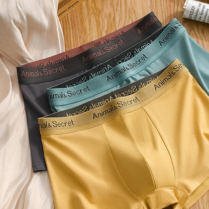 1 Pcs Underwear Men's Boxer Shorts Sexy Panties Cotton Boxers Man Underpants Male Shorts Homme U Convex Lingerie Free Shipping