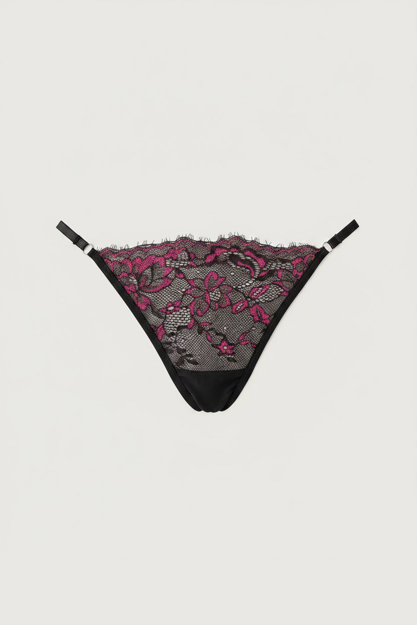 Culotte femme dentelle ajourée antibactérienne — Taille basse sans trace