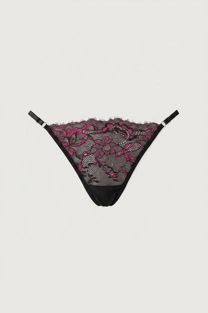 Culotte femme dentelle ajourée antibactérienne — Taille basse sans trace