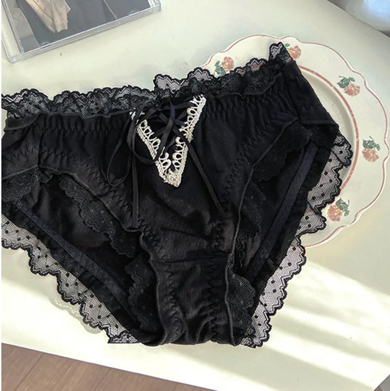 Culotte Coton Ruban Grande Taille - Taille Moyenne L-XXXL - Nos Petits KIFF