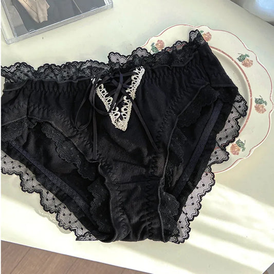 Culotte Coton Ruban Grande Taille - Taille Moyenne L-XXXL - Nos Petits KIFF
