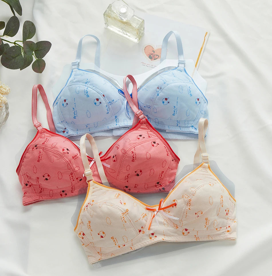 Soutien-gorge sport femme sans armature — 2 rangées de boutons couleur unie