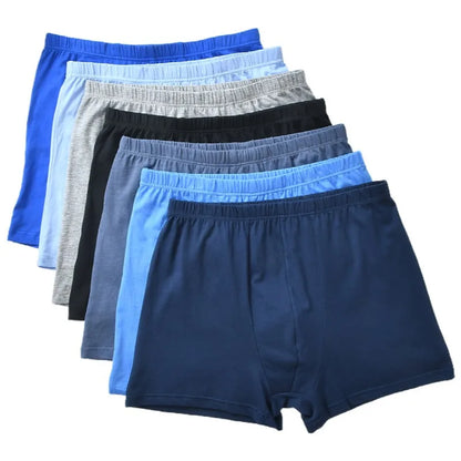 Boxer homme coton 100% grande taille taille haute loose 8XL-10XL