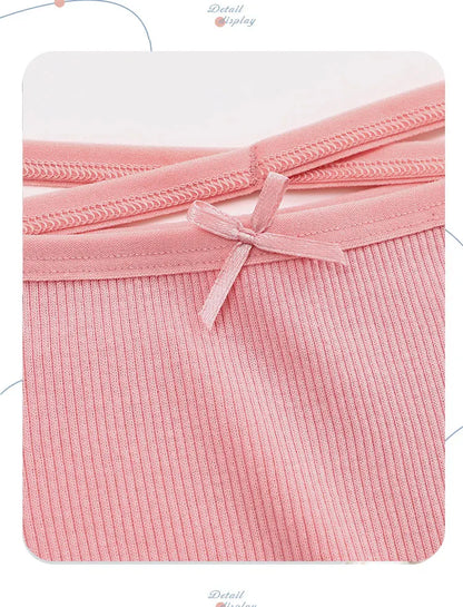 Culotte Femme FINETOO Coton Dentelle - Taille Basse Sexy - Nos Petits KIFF