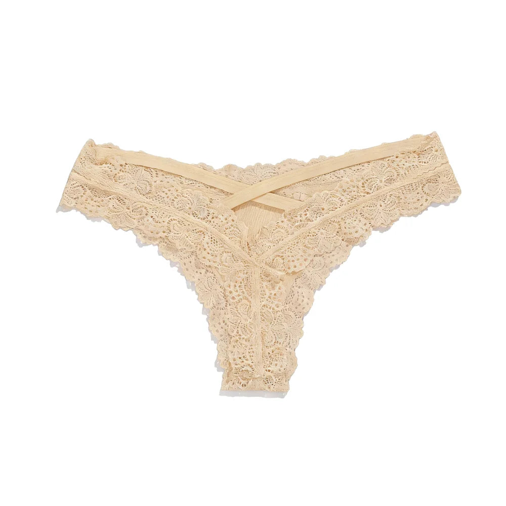 Culotte Seamless Taille Basse - Dentelle Ajournée - Nos Petits KIFF