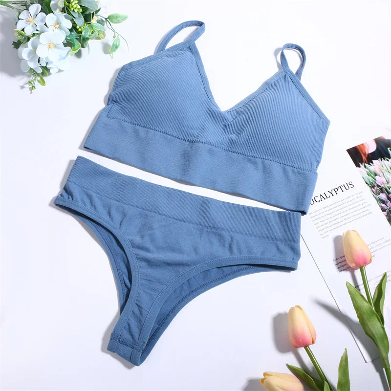 Ensemble Brassiere & Culotte Sport Seamless - 2 Pièces M-L - Nos Petits KIFF