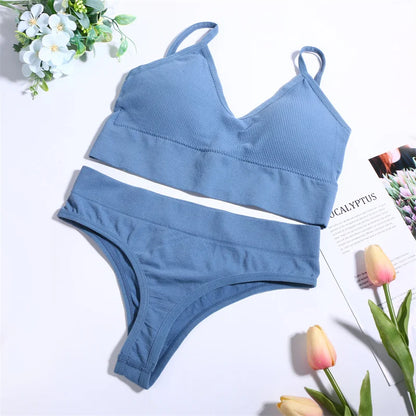 Ensemble Brassiere & Culotte Sport Seamless - 2 Pièces M-L - Nos Petits KIFF