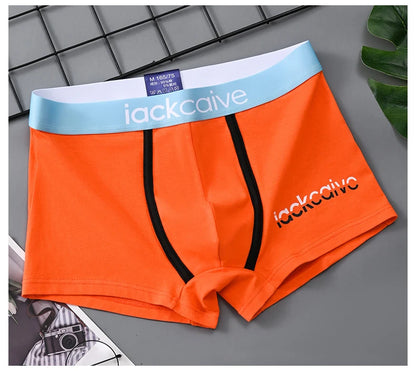 1 Pcs Underwear Men's Boxer Shorts Sexy Panties Cotton Boxers Man Underpants Male Shorts Homme U Convex Lingerie Wholesale Lots