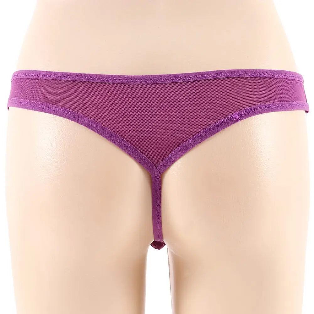 Thong homme résille transparent ultra-fin — Taille basse taille unique