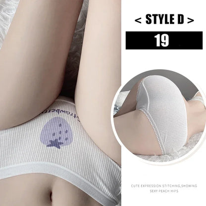 Culotte Femme Style Kawaii Anime - Sans Coutures Coton Stretch - Nos Petits KIFF