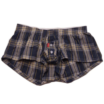 Boxer Coton Carreaux U-Convex - Ample & Respirant M-XL - Nos Petits KIFF